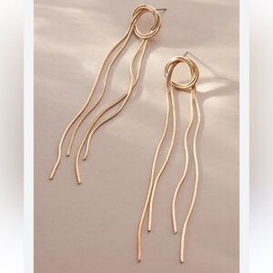 Elegant Gold Dangle Earrings A920